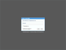 Tablet Screenshot of mail.verbat.com